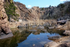 The Narrows Canyon at Wichita Mountains