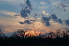 Sunset in the Wichita Mountains