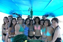 The group after we went snorkeling