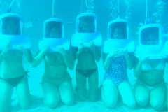 What we all looked like helmet diving