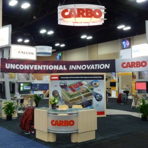 CARBO booth at ATCE 2012 trade show