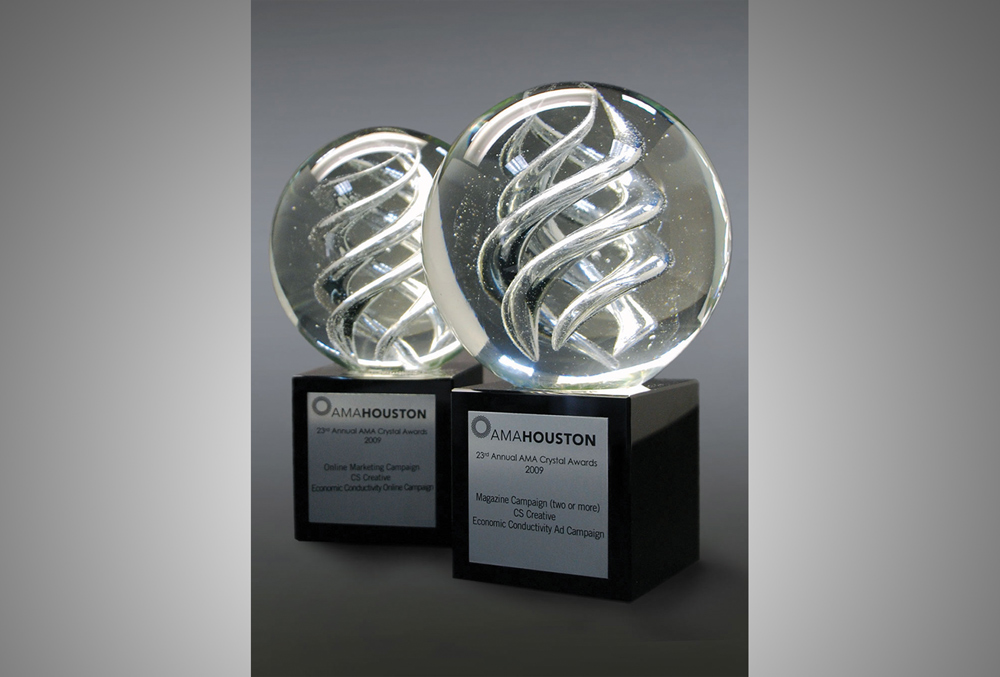 AMERICAN MARKETING ASSOCIATION HONORS CS CREATIVE WITH TWO CRYSTAL AWARDS
