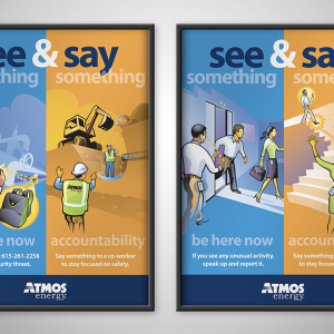 Atmos Energy Employee Safety Poster